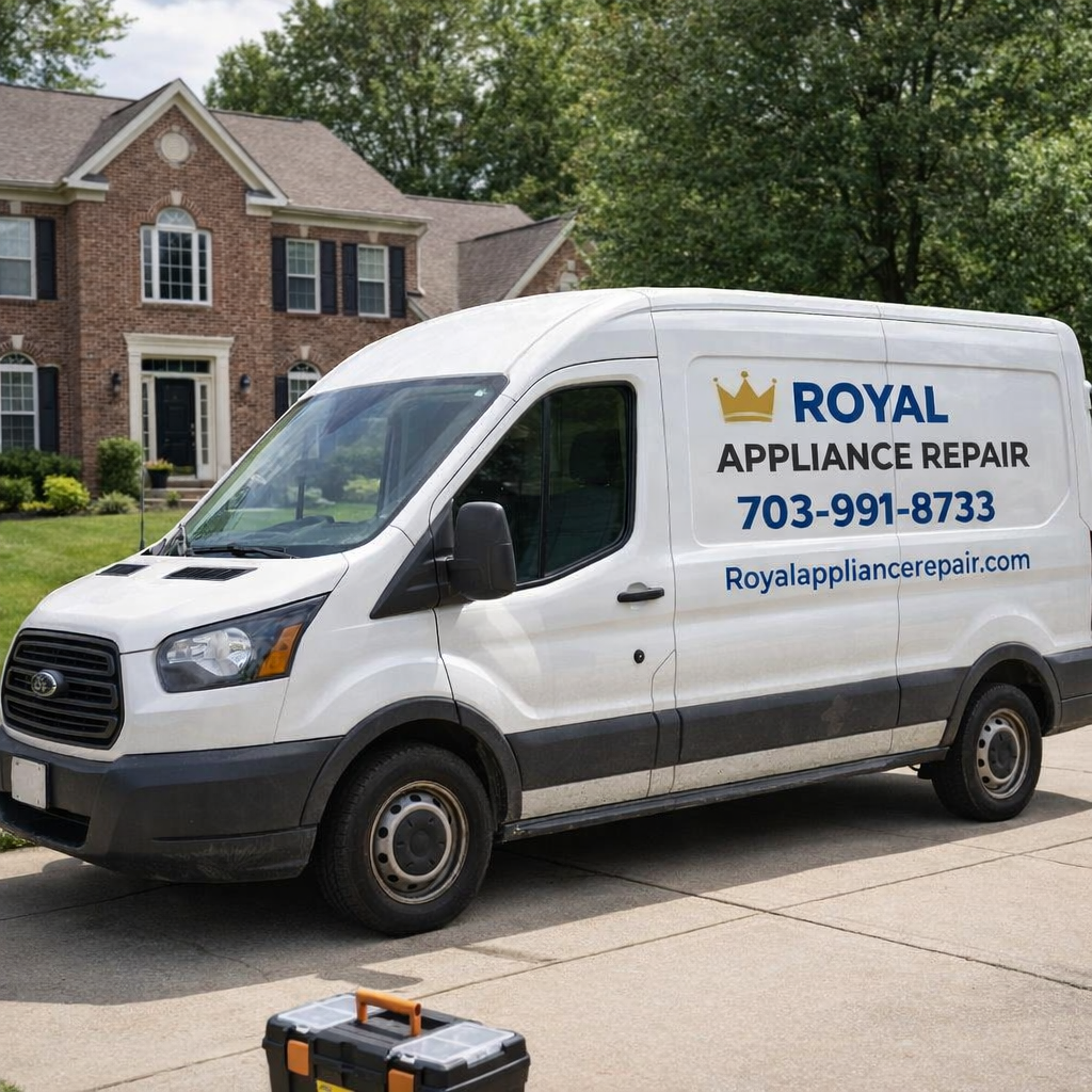 Royal Appliance Repair Van certified technician Northern Virginia